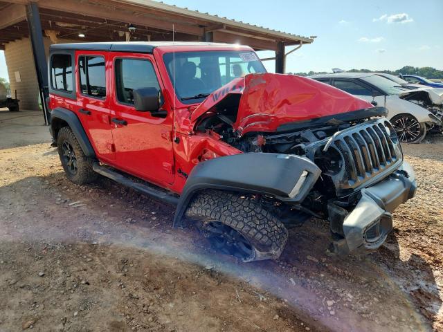 1C4HJXDN4MW612977 - 2021 JEEP WRANGLER UNLIMITED SPORT Qırmızı foto 4