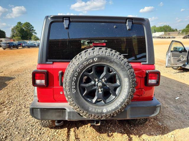 1C4HJXDN4MW612977 - 2021 JEEP WRANGLER UNLIMITED SPORT Qırmızı foto 6