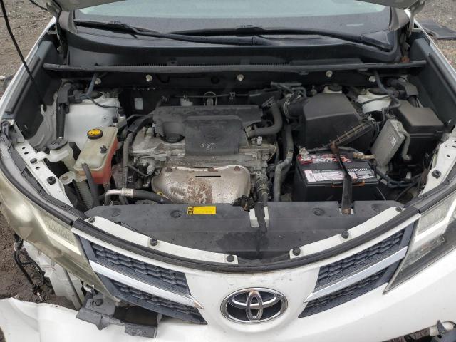 2T3RFREV3DW102196 - 2013 TOYOTA RAV4 XLE WHITE photo 12