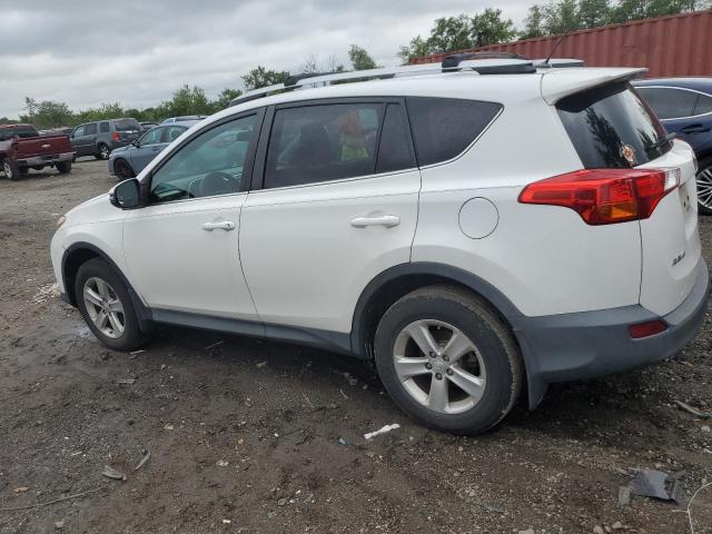 2T3RFREV3DW102196 - 2013 TOYOTA RAV4 XLE WHITE photo 2