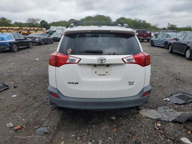 2T3RFREV3DW102196 - 2013 TOYOTA RAV4 XLE WHITE photo 6