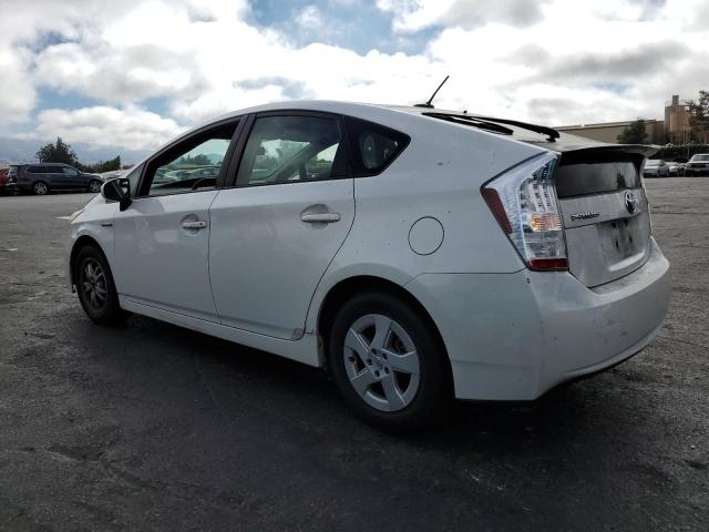 JTDKN3DUXA0097072 - 2010 TOYOTA PRIUS WHITE photo 2
