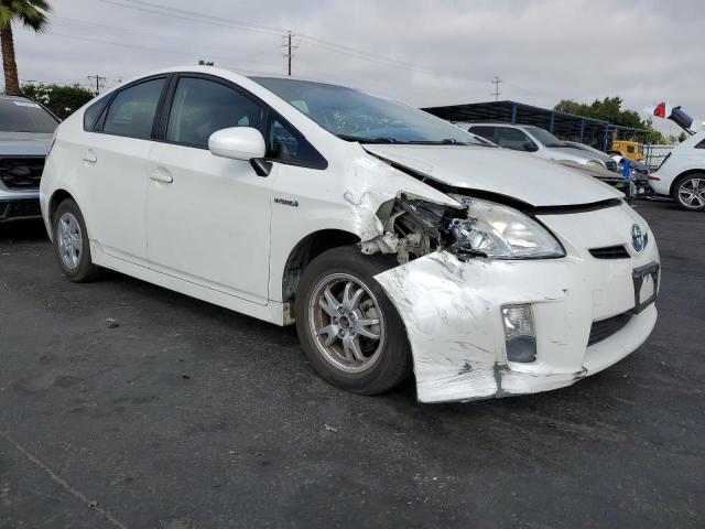 JTDKN3DUXA0097072 - 2010 TOYOTA PRIUS WHITE photo 4