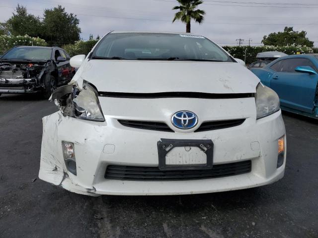 JTDKN3DUXA0097072 - 2010 TOYOTA PRIUS WHITE photo 5