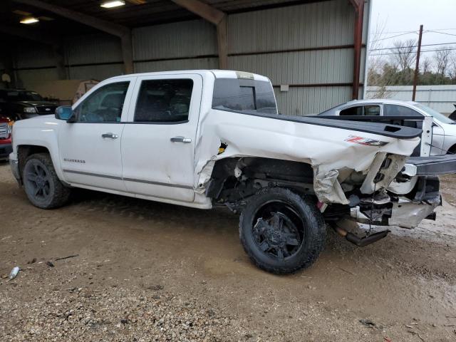 3GCUKSECXEG551789 - 2014 CHEVROLET SILVERADO K1500 LTZ WHITE photo 2