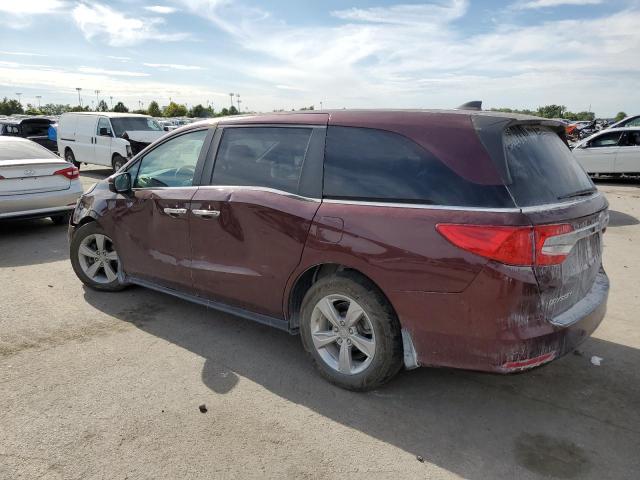 5FNRL6H71KB094123 - 2019 HONDA ODYSSEY EXL برغندي صورة 2