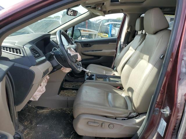 5FNRL6H71KB094123 - 2019 HONDA ODYSSEY EXL برغندي صورة 7