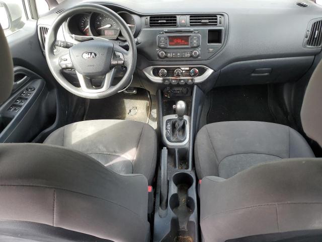 KNADM4A30D6259805 - 2013 KIA RIO LX SILVER photo 8