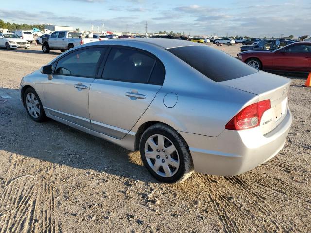 JHMFA16586S003790 - 2006 HONDA CIVIC LX SILVER photo 2