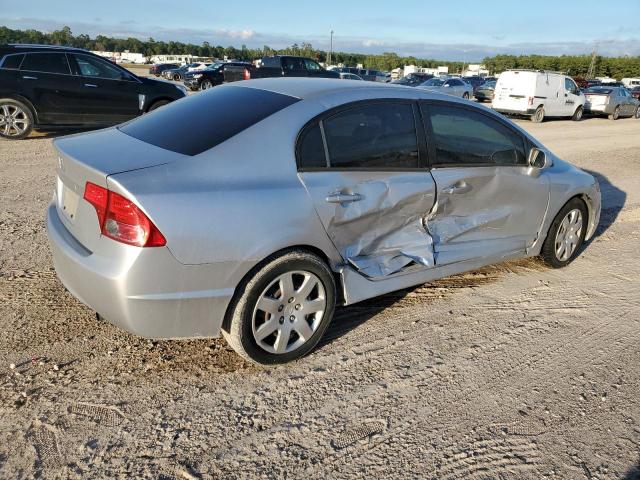 JHMFA16586S003790 - 2006 HONDA CIVIC LX SILVER photo 3