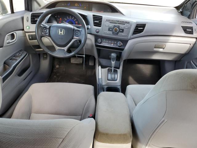 19XFB2F51CE037766 - 2012 HONDA CIVIC LX GRAY photo 8