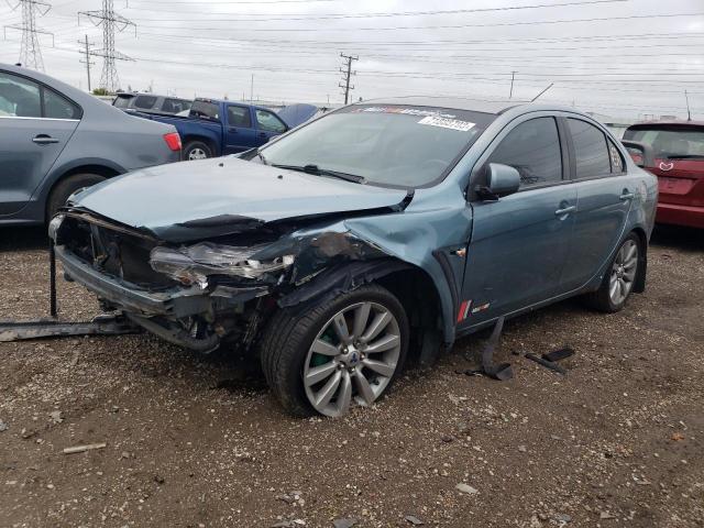 JA3AU86U48U019199 - 2008 MITSUBISHI LANCER GTS TURQUOISE photo 1