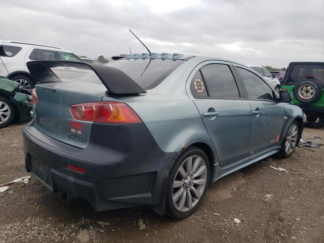 JA3AU86U48U019199 - 2008 MITSUBISHI LANCER GTS TURQUOISE photo 3