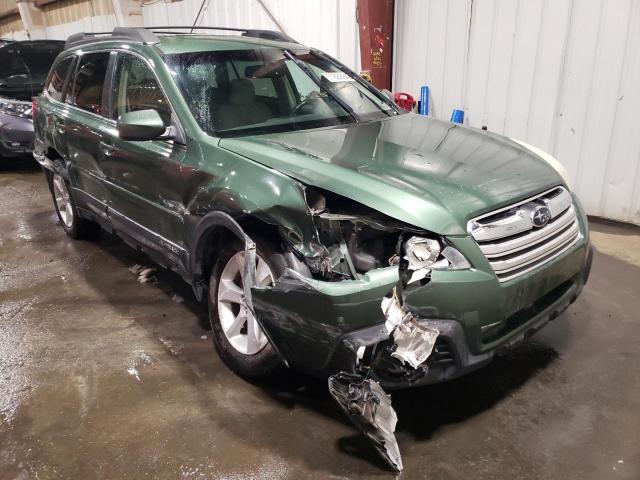 4S4BRBCC3E3241617 - 2014 SUBARU OUTBACK 2.5I PREMIUM GREEN photo 4