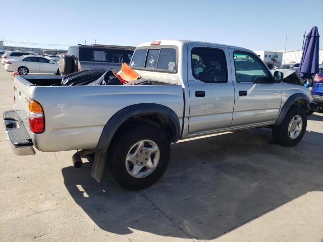 5TEGN92N64Z387611 - 2004 TOYOTA TACOMA DOUBLE CAB PRERUNNER SILVER photo 3