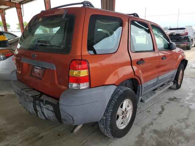 1FMYU02Z56KA57547 - 2006 FORD ESCAPE XLS ORANGE photo 3