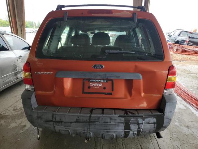 1FMYU02Z56KA57547 - 2006 FORD ESCAPE XLS ORANGE photo 6