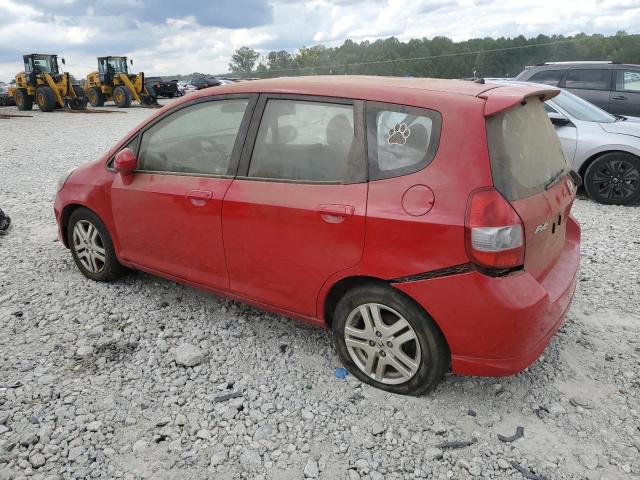 JHMGD38657S029567 - 2007 HONDA FIT S 红色 照片 2
