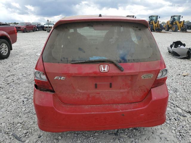 JHMGD38657S029567 - 2007 HONDA FIT S 红色 照片 6