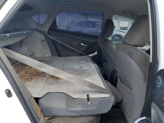 JTDKN3DU3C5527689 - 2012 TOYOTA PRIUS WHITE photo 11