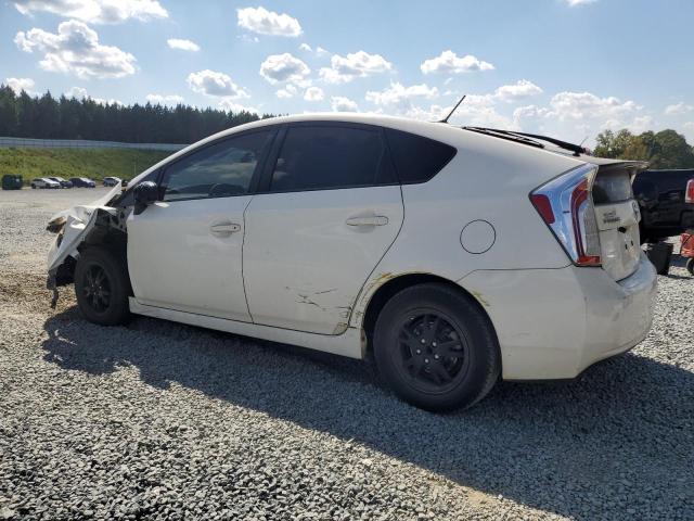 JTDKN3DU3C5527689 - 2012 TOYOTA PRIUS WHITE photo 2