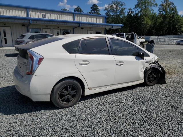 JTDKN3DU3C5527689 - 2012 TOYOTA PRIUS WHITE photo 3