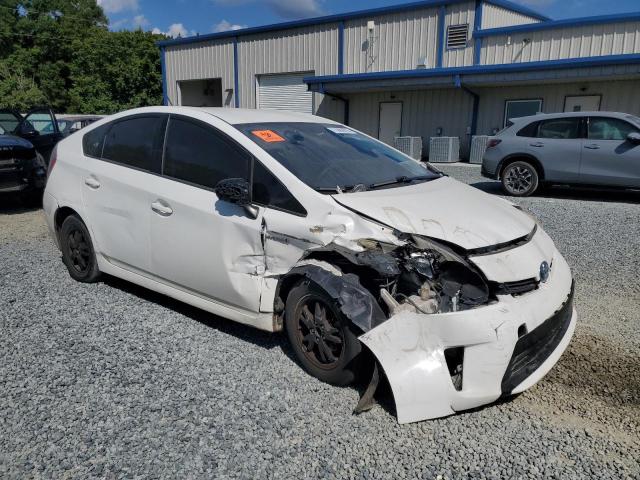 JTDKN3DU3C5527689 - 2012 TOYOTA PRIUS WHITE photo 4