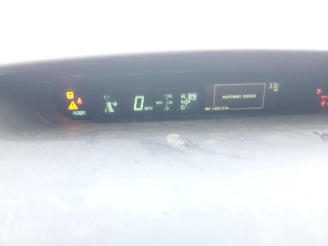 JTDKN3DU3C5527689 - 2012 TOYOTA PRIUS WHITE photo 9