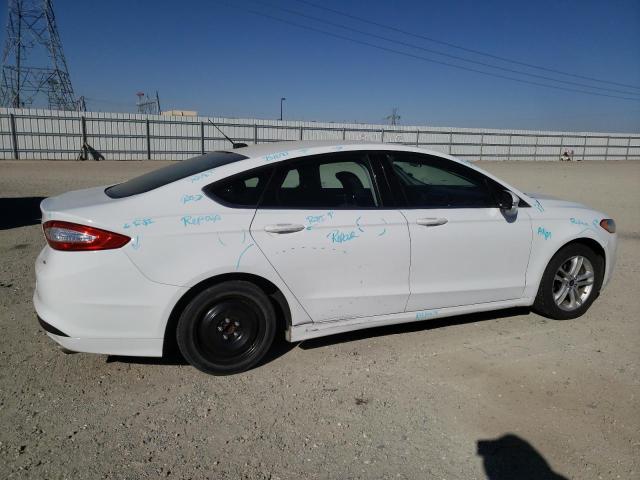 3FA6P0H73ER292201 - 2014 FORD FUSION SE WHITE photo 3