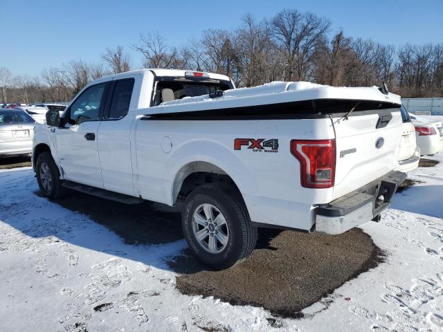 1FTFX1EG7GKE06230 - 2016 FORD F150 SUPER CAB WHITE photo 2