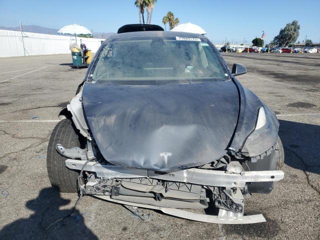 5YJ3E1EA0NF187626 - 2022 TESLA MODEL 3 GRAY photo 5