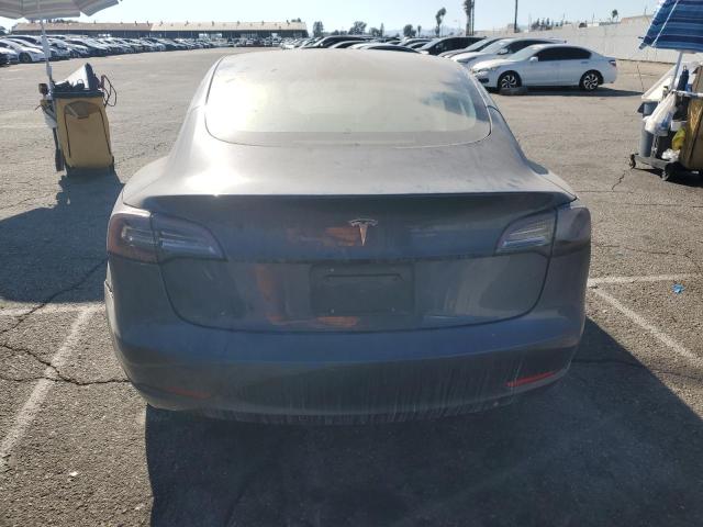 5YJ3E1EA0NF187626 - 2022 TESLA MODEL 3 GRAY photo 6
