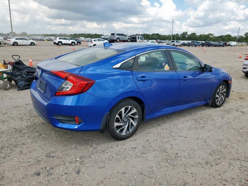 19XFC2F72JE018428 - 2018 HONDA CIVIC EX Mavi fotoğraf 3