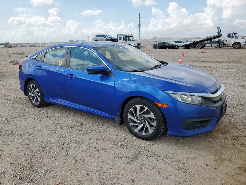 19XFC2F72JE018428 - 2018 HONDA CIVIC EX Mavi fotoğraf 4