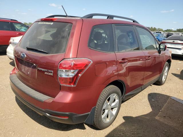 JF2SJADC5FH593897 - 2015 SUBARU FORESTER 2.5I PREMIUM 红色 照片 3