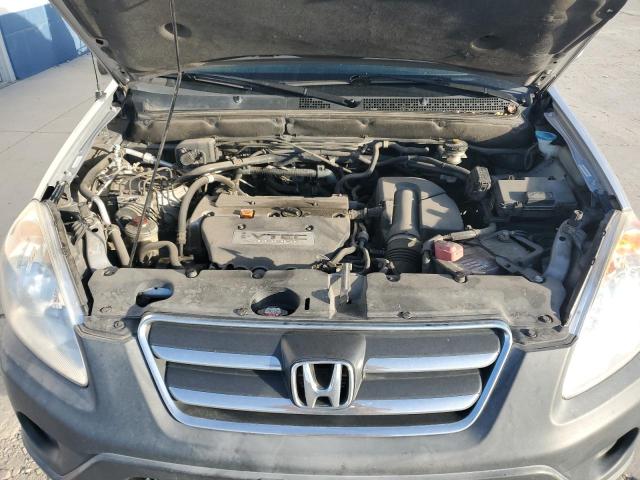 JHLRD78885C036932 - 2005 HONDA CR-V EX ვერცხლისფერი ფოტო 12