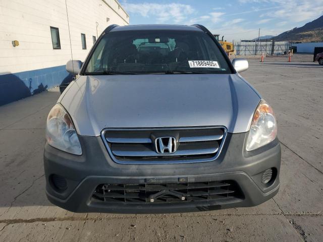 JHLRD78885C036932 - 2005 HONDA CR-V EX ვერცხლისფერი ფოტო 5