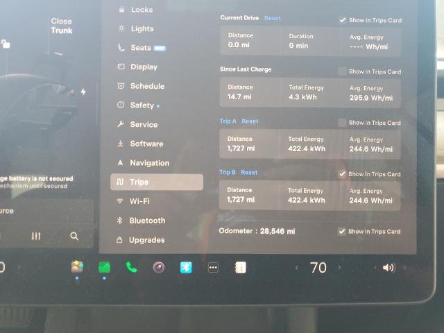 5YJ3E1EA0PF426434 - 2023 TESLA MODEL 3 黑色 照片 9