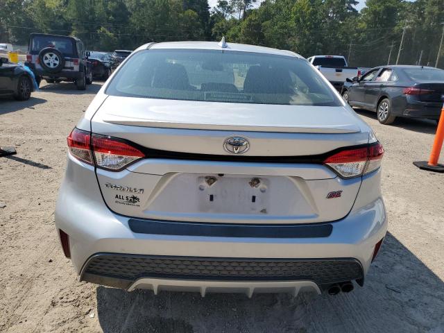JTDS4RCE4LJ013695 - 2020 TOYOTA COROLLA SE SILVER photo 6