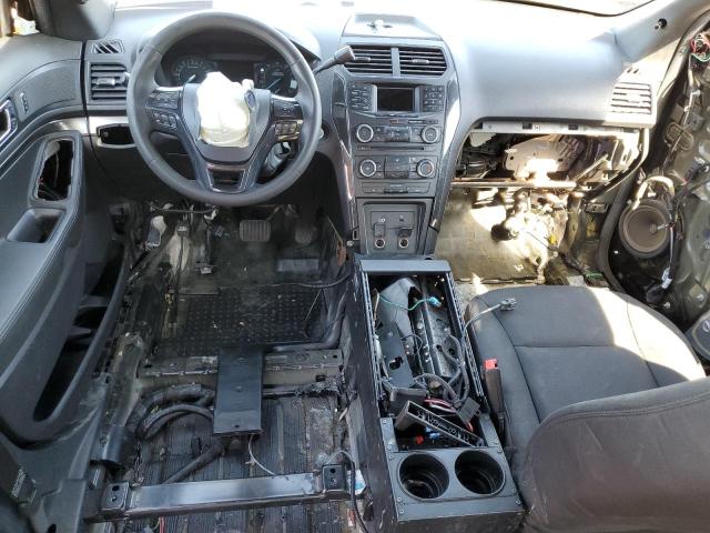 1FM5K8AR8JGC43572 - 2018 FORD EXPLORER POLICE INTERCEPTOR Qara foto 8