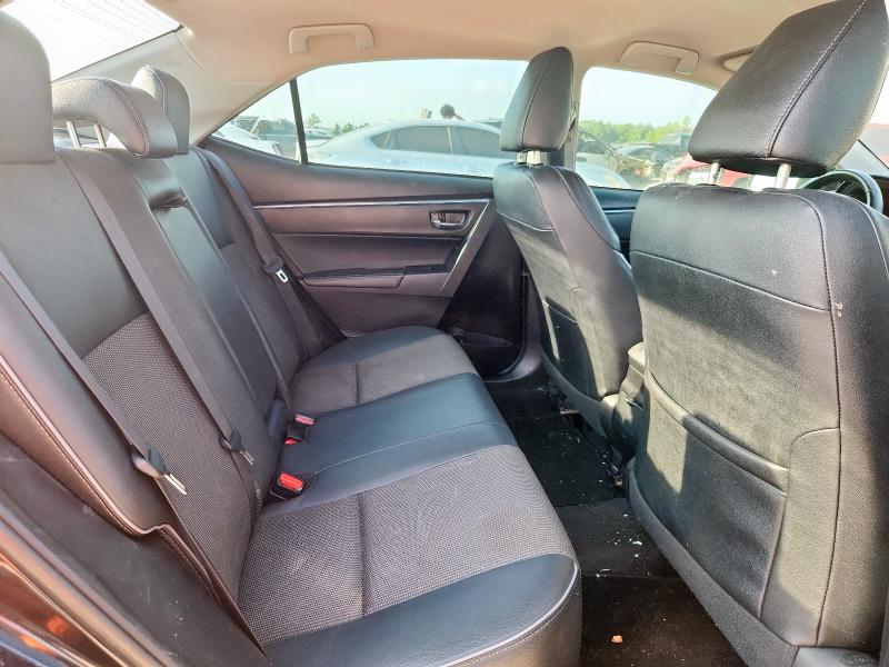 2T1BURHE9GC490293 - 2016 TOYOTA COROLLA L BLACK photo 10