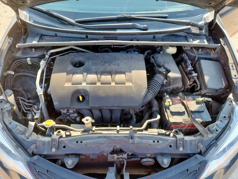 2T1BURHE9GC490293 - 2016 TOYOTA COROLLA L BLACK photo 11