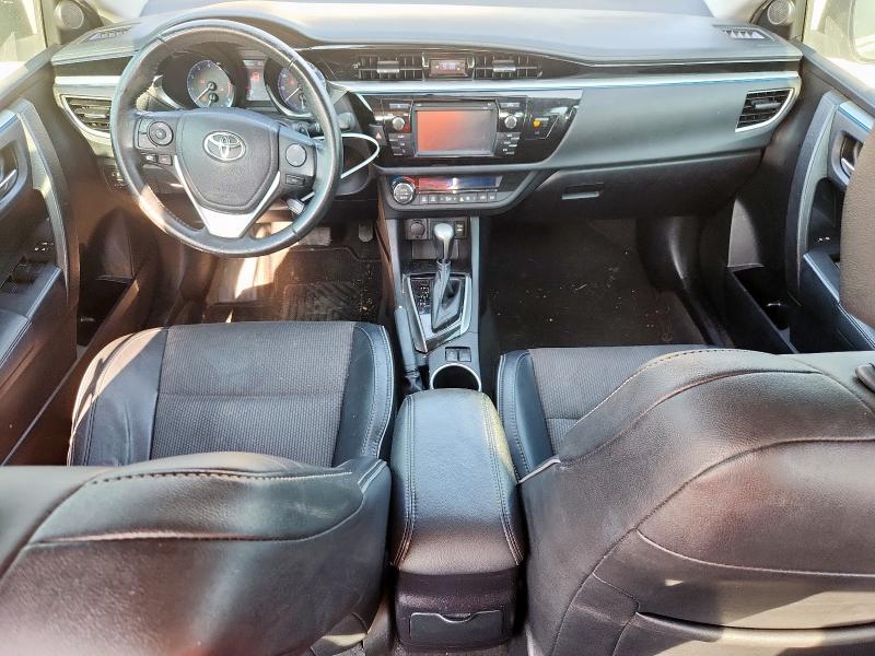 2T1BURHE9GC490293 - 2016 TOYOTA COROLLA L BLACK photo 8