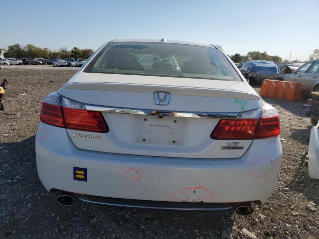 1HGCR3F96DA005795 - 2013 HONDA ACCORD TOURING WHITE photo 6