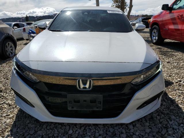 1HGCV1F39JA226993 - 2018 HONDA ACCORD SPORT WHITE photo 5
