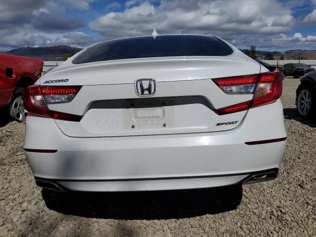 1HGCV1F39JA226993 - 2018 HONDA ACCORD SPORT WHITE photo 6