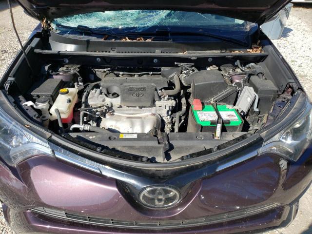 2T3RFREV6JW704702 - 2018 TOYOTA RAV4 ADVENTURE BURGUNDY photo 12