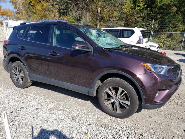 2T3RFREV6JW704702 - 2018 TOYOTA RAV4 ADVENTURE BURGUNDY photo 4