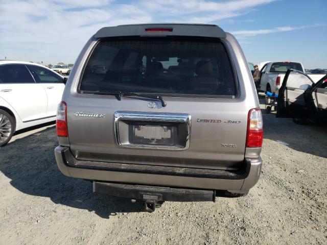 JT3HN87R720382008 - 2002 TOYOTA 4RUNNER LIMITED SILVER photo 6