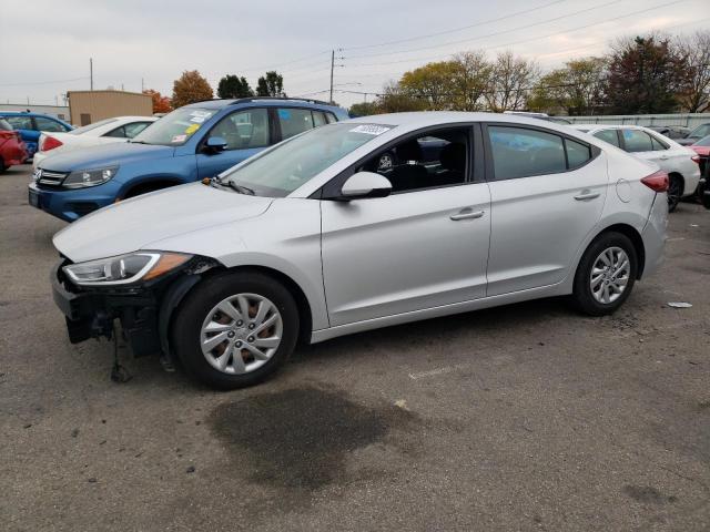 KMHD74LFXJU501939 - 2018 HYUNDAI ELANTRA SE SILVER photo 1